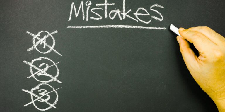Mistakes Article Banner - Strategic Sage